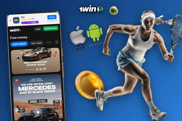 1Win app live chat open on mobile with Urdu and English contact options