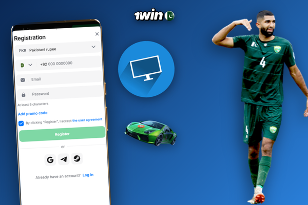 Enter the 1Win bonus code WIN500PK in the sign-up form to activate your welcome offer